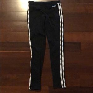 Pink brand black leggings